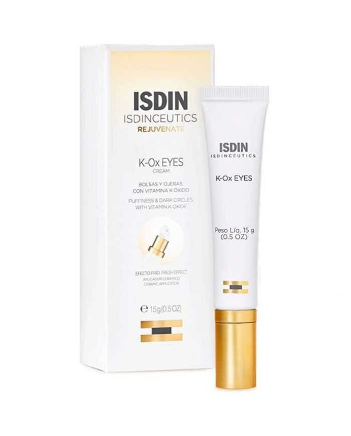 ISDIN K-OX EYES – Crème Anti-Poches et Cernes 15g pour un Regard Éclatant
