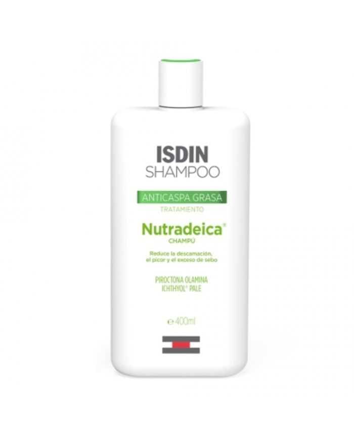 ISDIN NUTRADEICA SHAMPOING PELLICULE GRASSE 200 ML : Éliminez les Pellicules et Contrôlez le Sébum