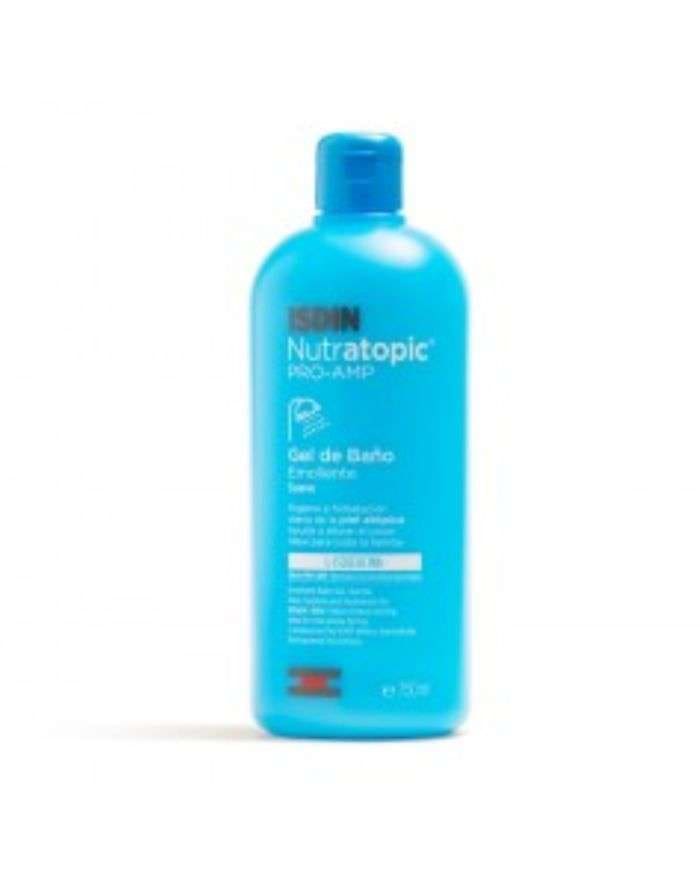ISDIN Nutr topical Pro Amp Gel de Bain Émollient Peaux 400 ml – Soin Optimal pour la Peau Atopique