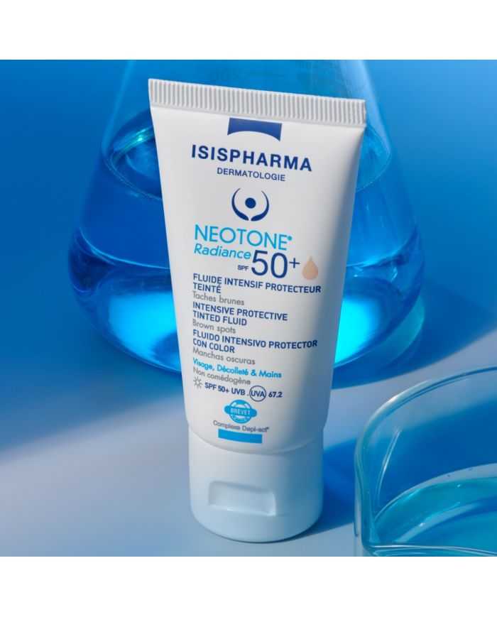 ISISPHARMA NEOTONE RADIANCE SPF 50+ TEINT LIGHT – Protection Solaire et Éclat
