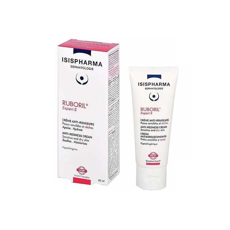 ISISPHARMA RUBORIL EXPERT S 40ML – Crème Anti-Rougeurs pour Peaux Sensibles