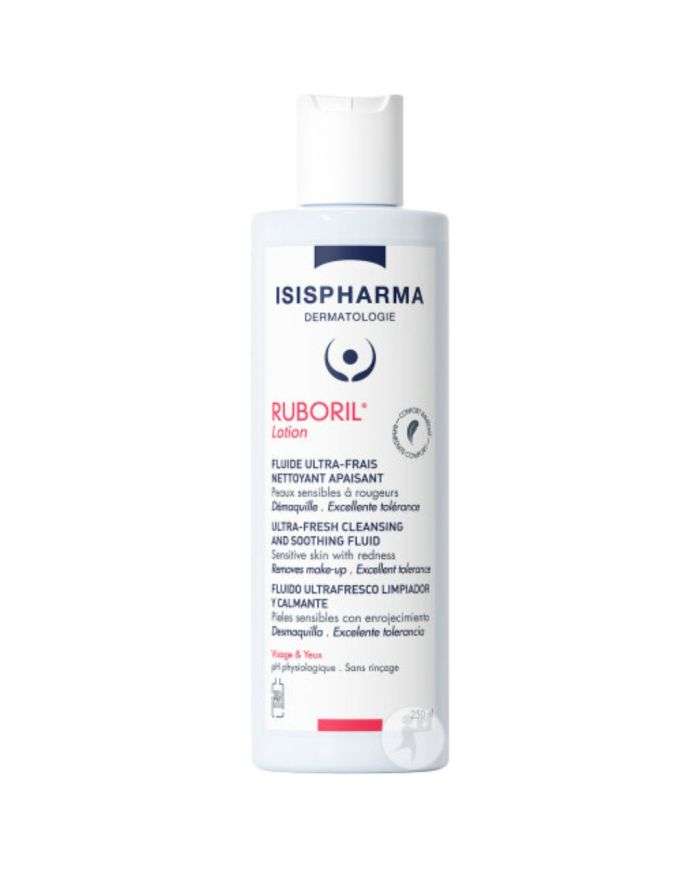 ISISPHARMA RUBORIL LOTION FLUIDE ULTRA FRAIS 250 ML – Démaquillant Apaisant
