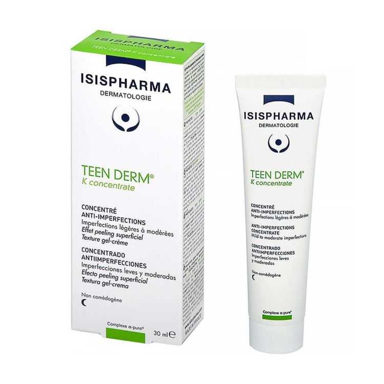 ISISPHARMA TEEN DERM K CONCENTRATE – SÉRUM NUIT 30 ML : Votre allié contre les imperfections