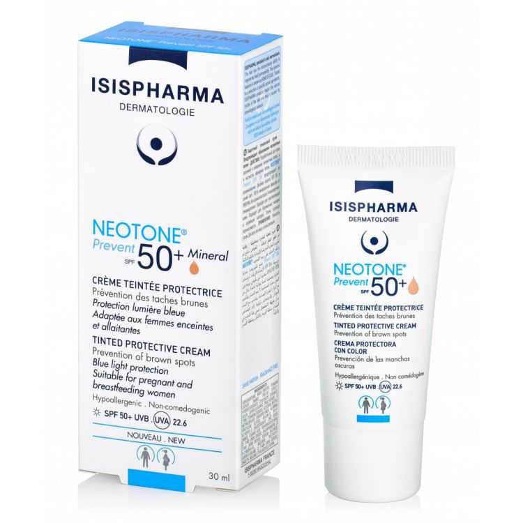 Crème Solaire SPF 50+ Neotone Peaux Sensibles