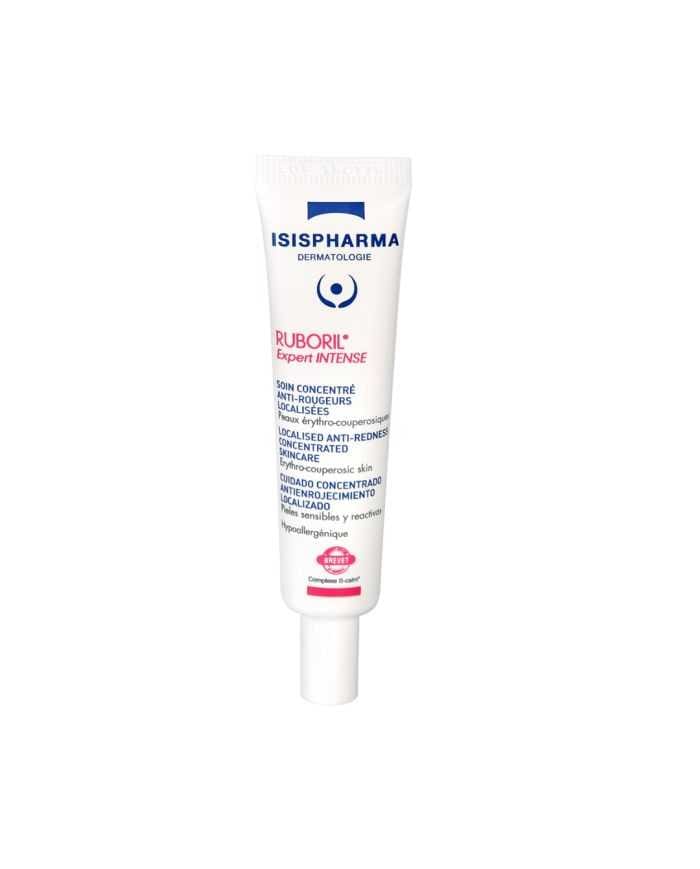 Isispharma Ruboril Expert Intense Soin Concentré Anti-Rougeurs Localisées 15Ml – Solution Efficace Contre les Rougeurs