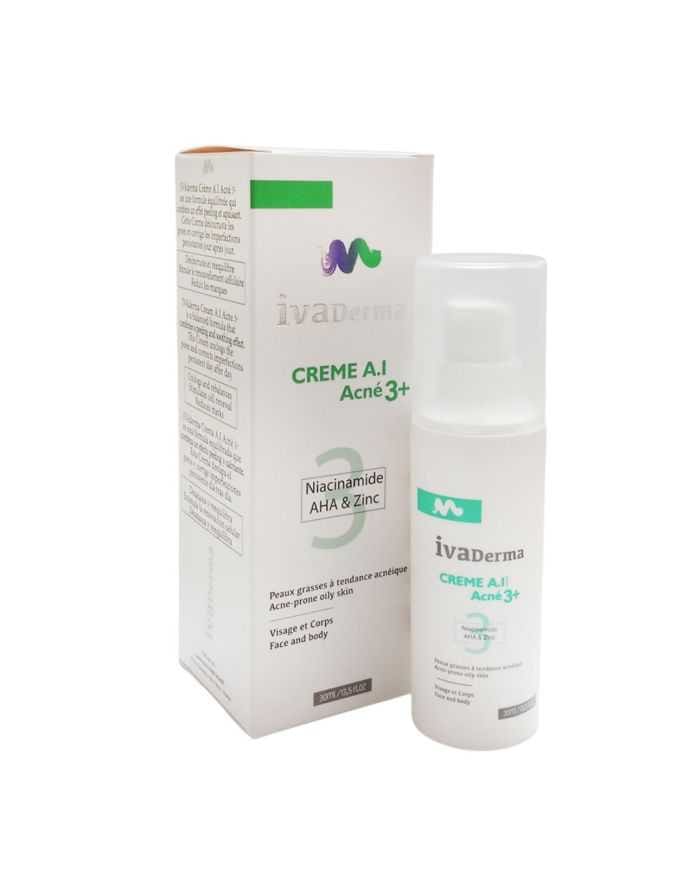 IVADERMA CRÈME A I ACNÉ 3+ 30 ML – SOINS ANTI IMPERFECTIONS