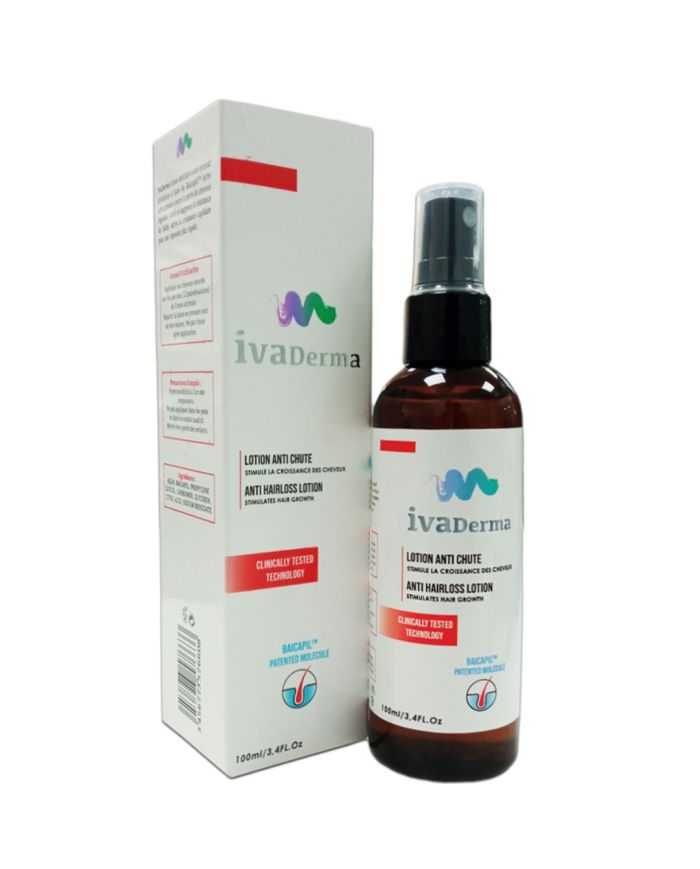 IVADERMA LOTION ANTI CHUTE 100 ML – Soin Intensif pour Cheveux