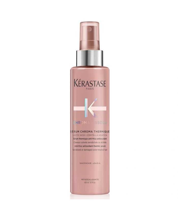 KERASTASE CHROMA ABSOLU SERUM CHROMA THERMIQUE 150 ML – Spray Thermique Protecteur pour Cheveux Colorés