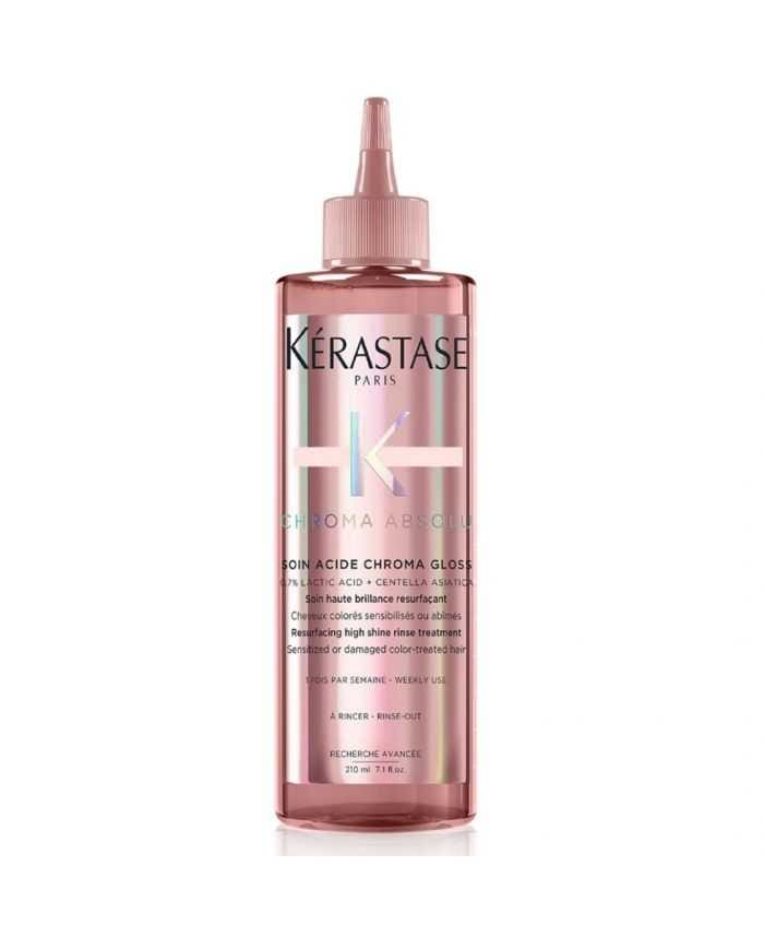 Soin Acide Chroma Gloss KERASTASE CHROMA ABSOLU 210 ML – Éclat et Protection des Cheveux Colorés