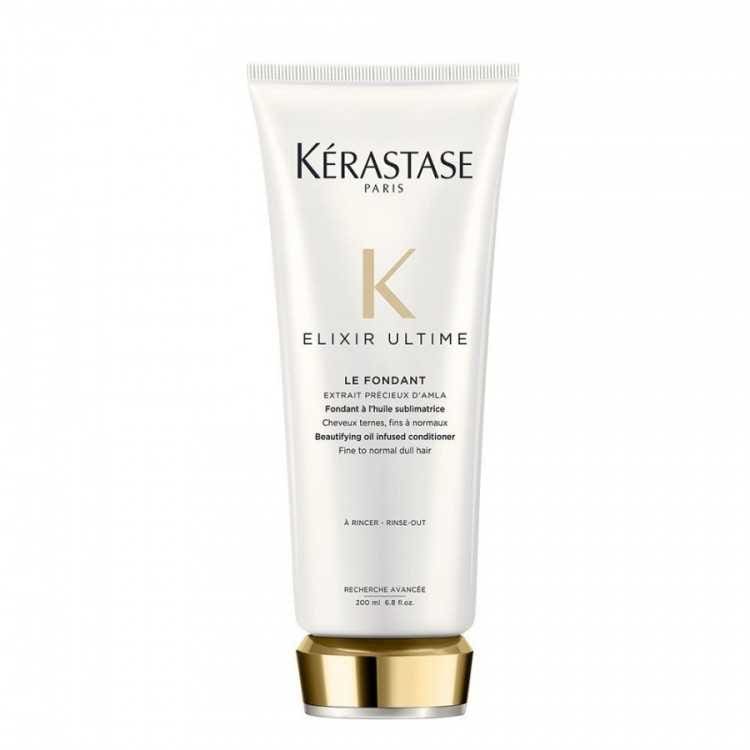 KERASTASE ELIXIR ULTIME LE FONDANT 200ML – Revitalisant Hydratant Premium pour Cheveux Soyeux