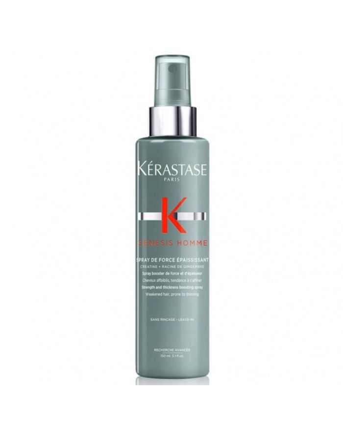 KERASTASE GENESIS HOMME SPRAY DE FORCE EPAISSISSANT 150 ML – Renforcez et Épaississez vos Cheveux