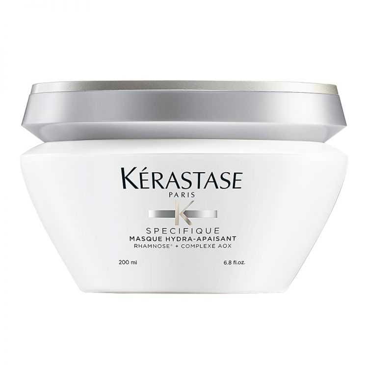 Kerastase Spécifique Masque Hydra Apaisant 200 ml - Soin Hydratant et Apaisant pour Cheveux Sensibilisés