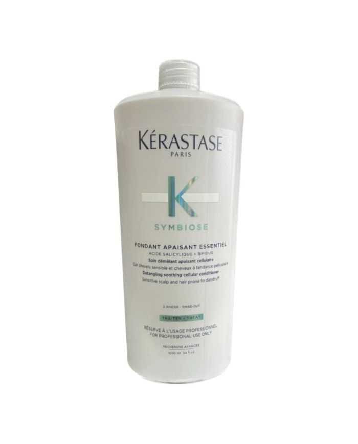 Kérastase Symbiose Fondant Apaisant Essentiel 1000 ml – Soin Démêlant pour Cuir Chevelu Sensible