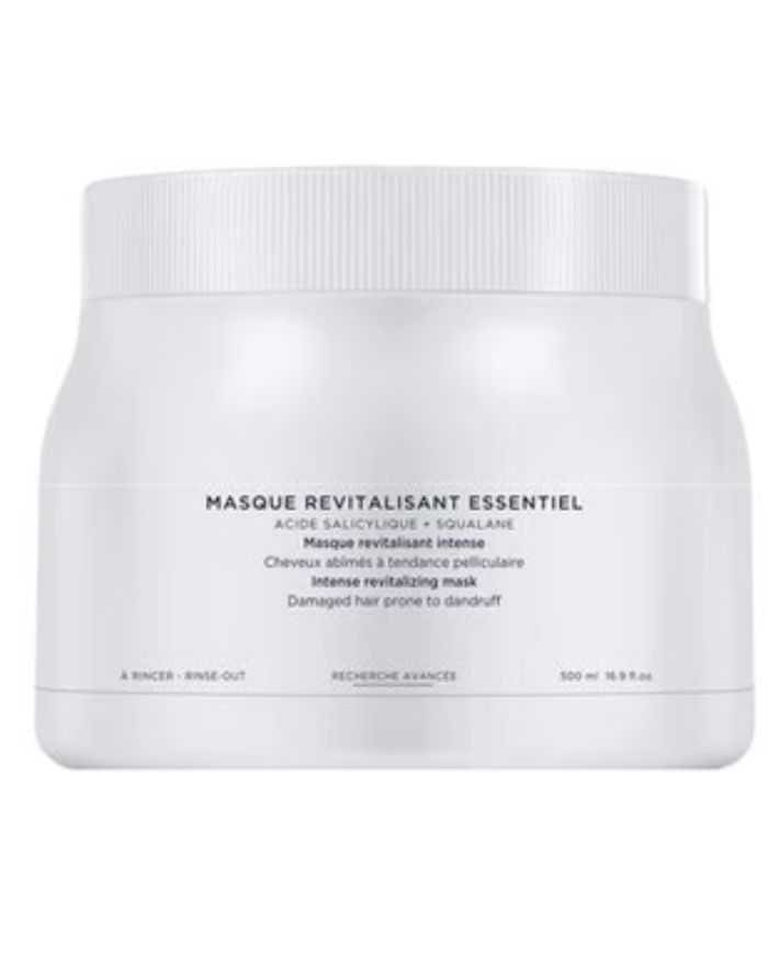KERASTASE SYMBIOSE MASQUE REVITALISANT ESSENTIEL 500 ML : Soin Intensif pour Cheveux Abîmés