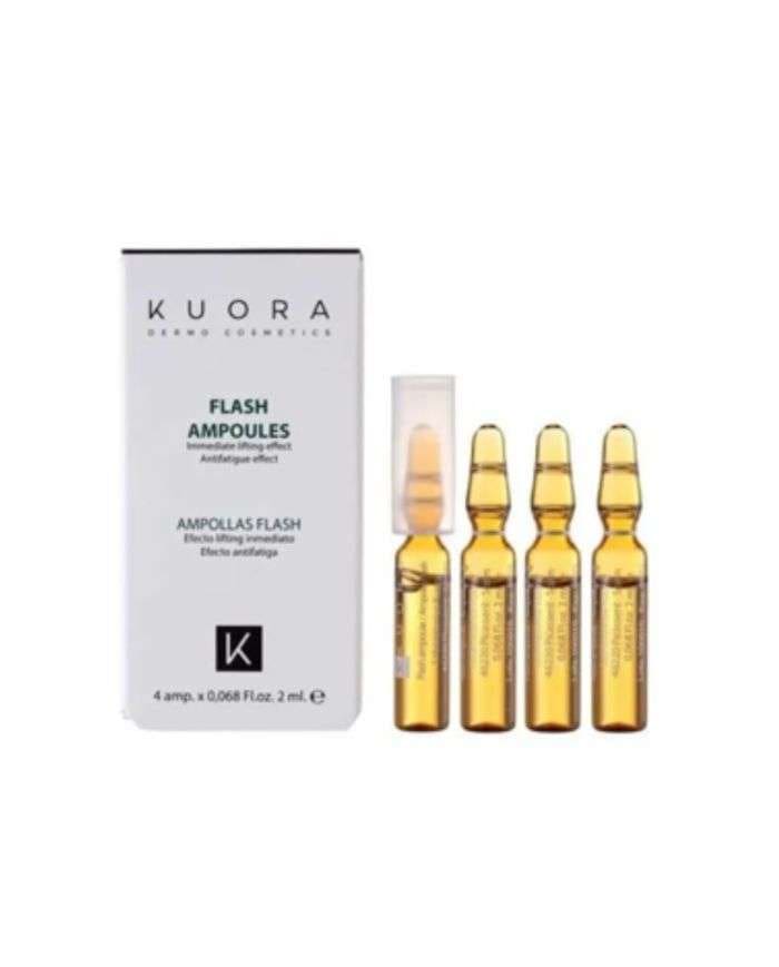 Kuora Ampoule Flash – Effet Lifting Immédiat (4 Ampoules)