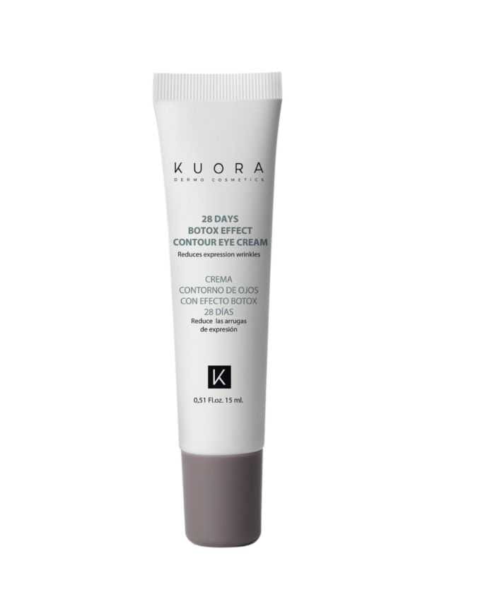 KUORA CREME CONTOUR DES YEUX EFFET BOTOX 28 JOURS 15 ML – Lisse les rides et réduit les poches