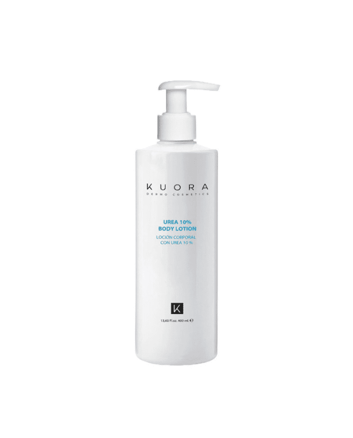 KUORA UREA 10% Lotion Corporelle 400 ml – Hydratation Intense pour Peaux Sèches