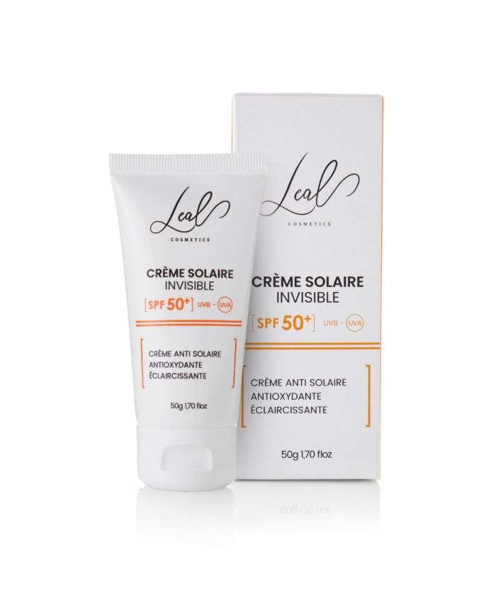 LEAL CREME SOLAIRE INVISIBLE SPF 50+ – Protection optimale pour votre peau