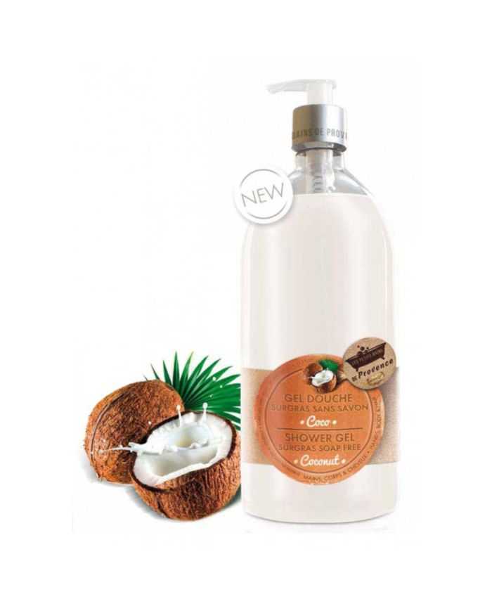 Gel Douche Surgras Coco – Les Petits Bains de Provence 1L