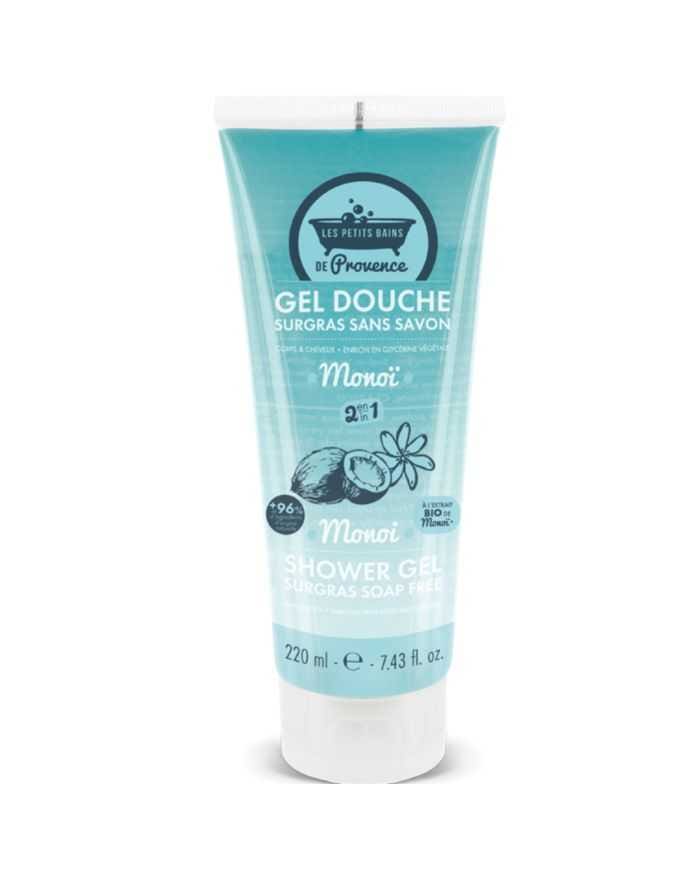 Gel Douche Surgras Monoi 220 ml – Les Petits Bains de Provence