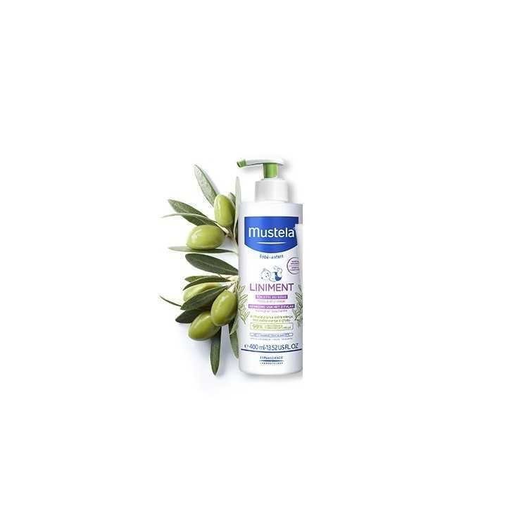 MUSTELA LINIMENT POMPE 400 ML – Soin Doux pour Bébé