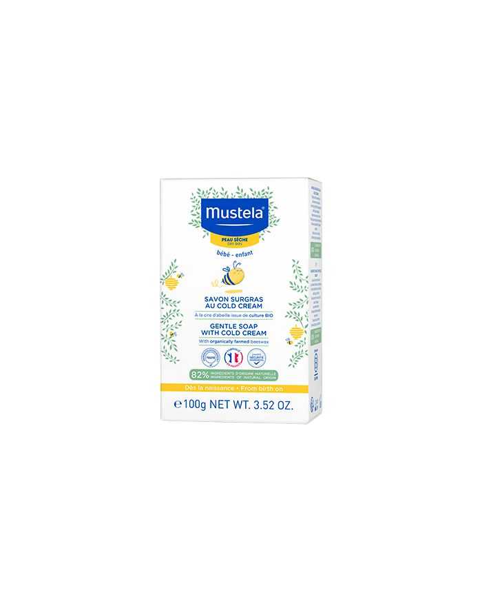 Mustela Savon Surgras au Cold Cream 100g – Pour la Douceur de Bébé
