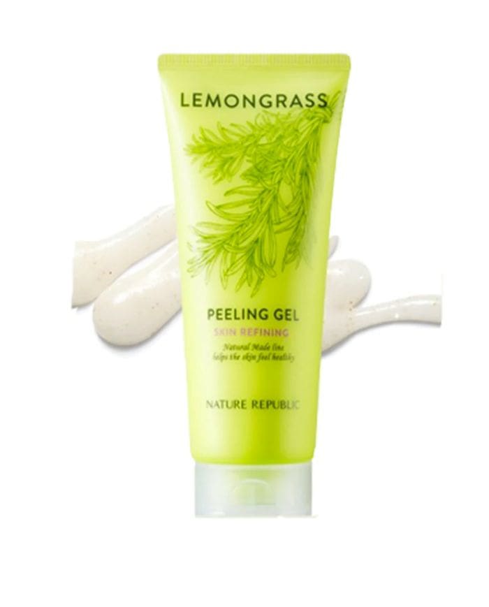 NATURE REPUBLIC LEMONGRASS ULTRA PEELING GEL – Gel Exfoliant Naturel au Citronnelle pour un Teint Éclatant