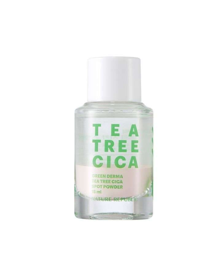 Nature Republic Tea Tree Cica Poudre Spot 15 ml – Solution Anti-Imperfections Efficace