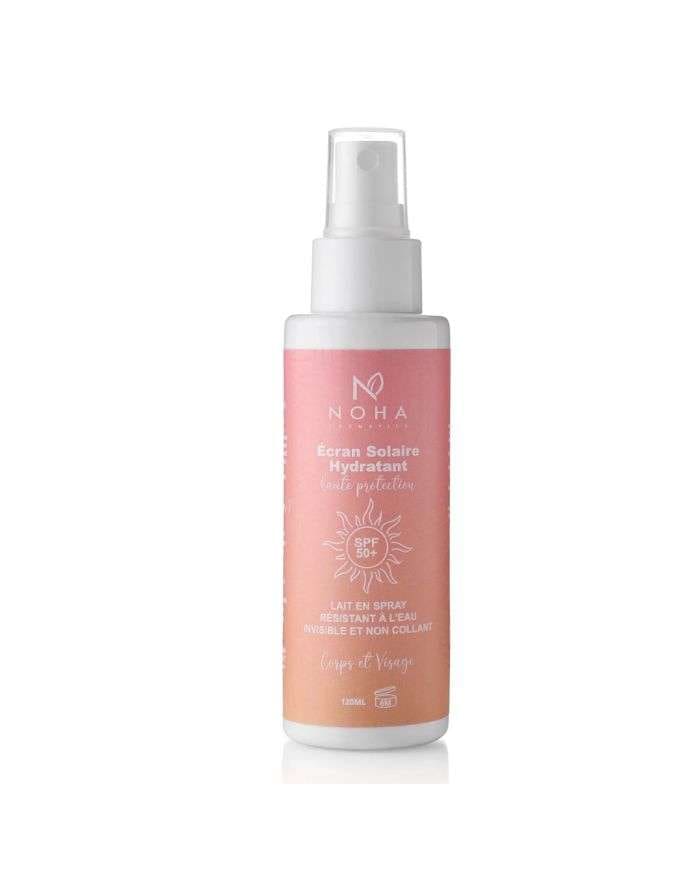 NOHA COSMETICS Écran Solaire Hydratant 120 ML – Protection et Hydratation Inégalées