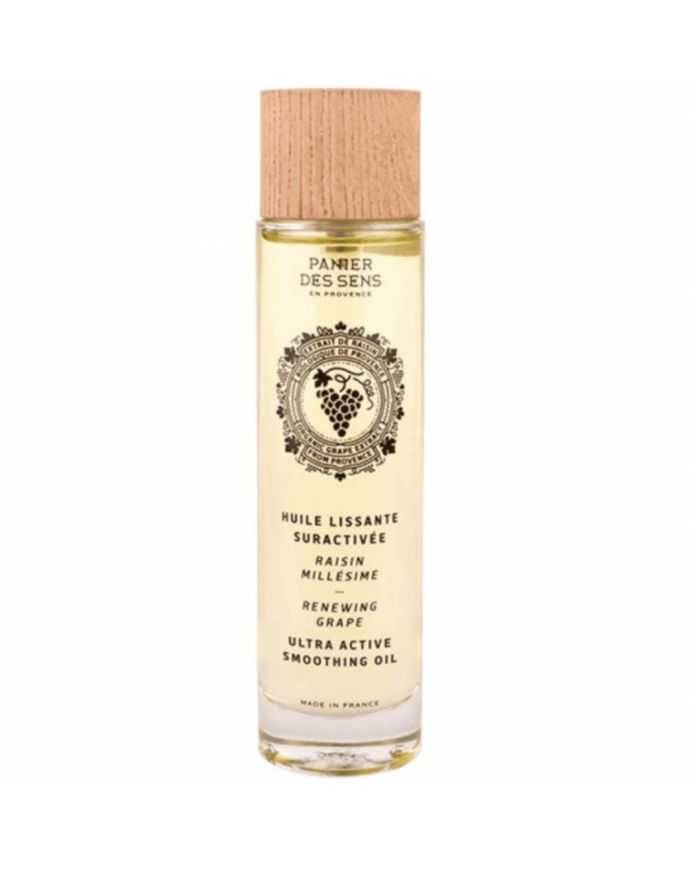 PANIER DES SENS HUILE LISSANTE SURACTIVEE RAISIN MILLESIME 100 ML – Sublimez votre Peau au Maroc