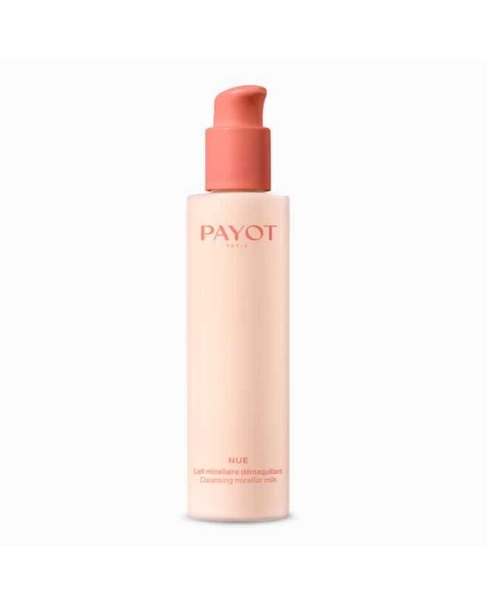 PAYOT NUE Lait Micellaire Démaquillant 200 ML – Douceur et Efficacité pour un Teint Rayonnant