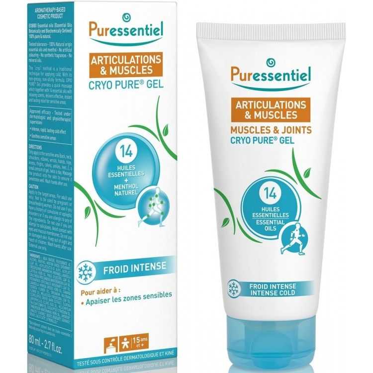 Gel Cryo Articulations 80ml Puressentiel Apaisant