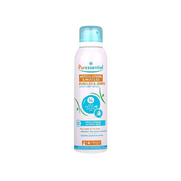 PURESSENTIEL SPRAY CRYO PURE 150 ML – Soulagement Articulations & Muscles