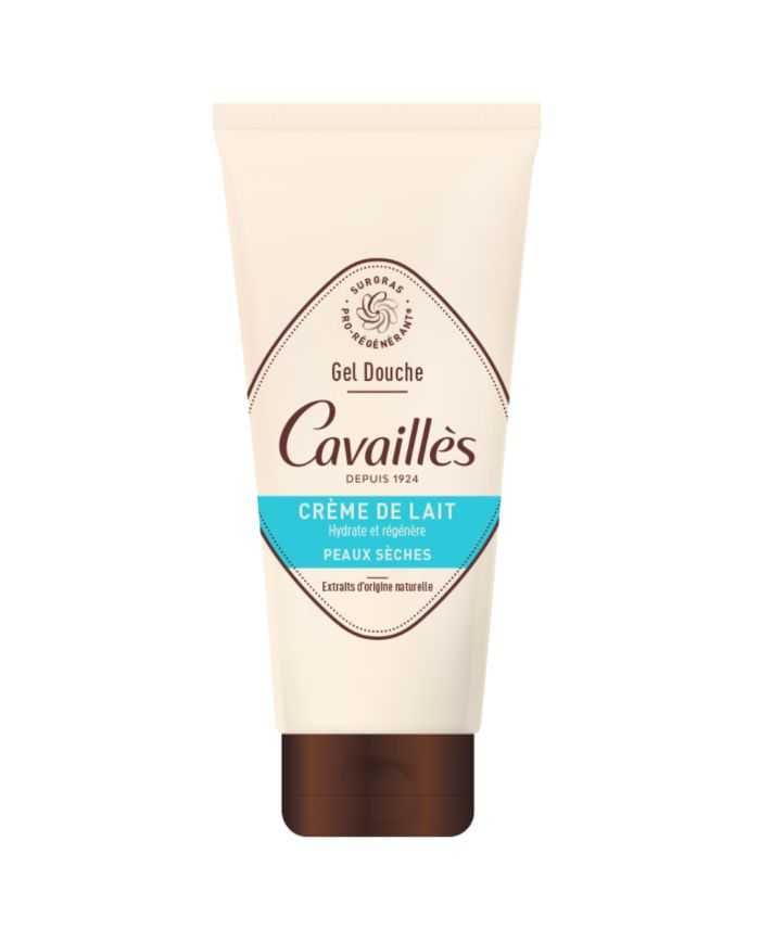 ROGE CAVAILLES GEL DOUCHE CRÈME DE LAIT 200 ML – Hydratation Intense pour Peaux Sèches