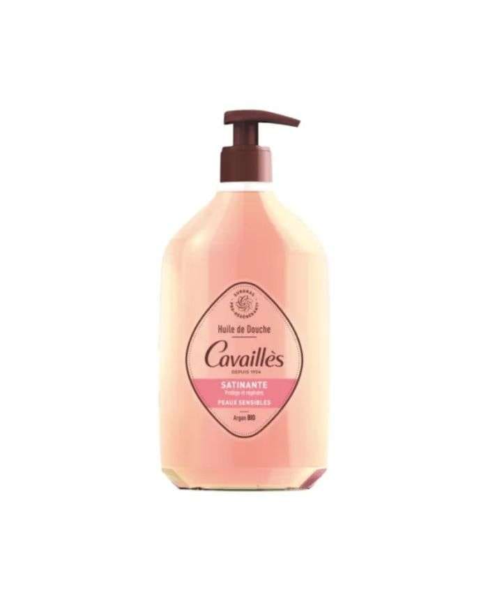 ROGE CAVAILLES HUILE BAIN ET DOUCHE SATINANTE 750 ML – Douceur et Nutrition pour la Peau