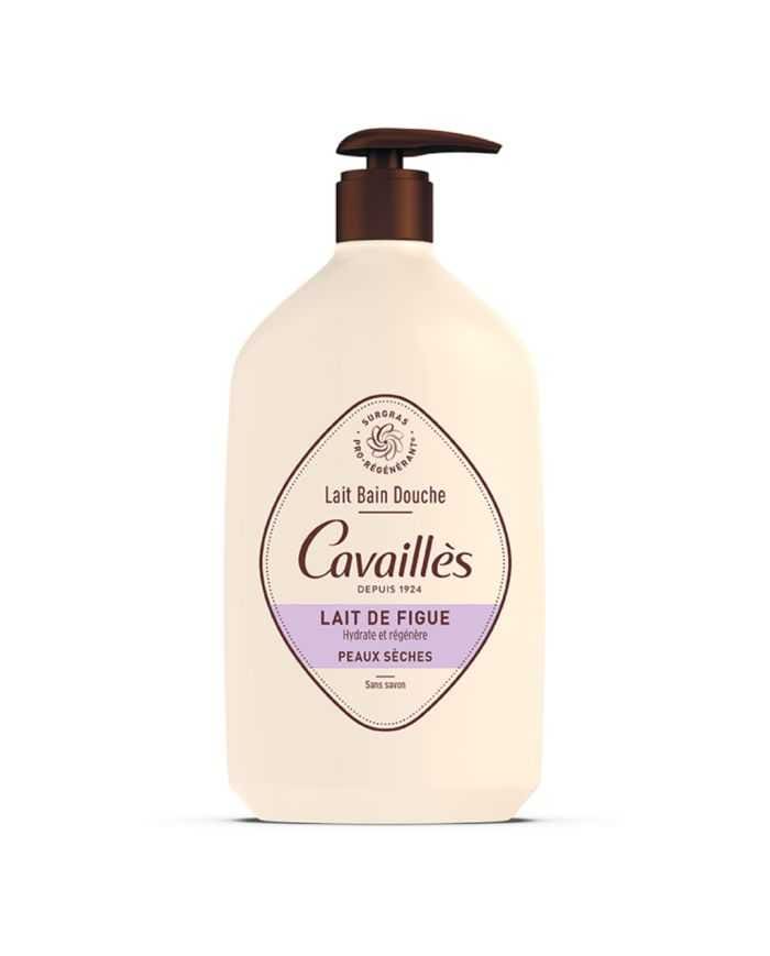 ROGE CAVAILLES BAIN ET DOUCHE HYDRATANT LAIT FIGUE BIO 1 LITRE – Douceur et Hydratation pour Toute la Famille