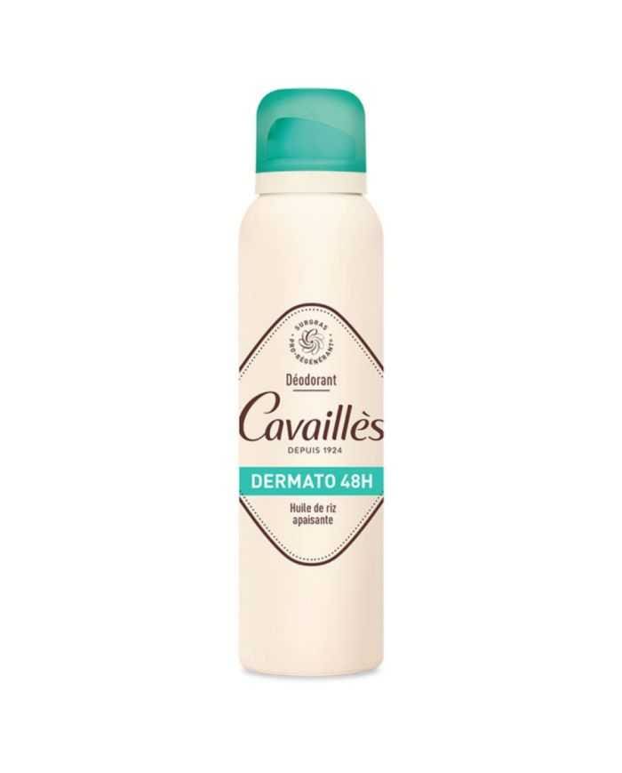 ROGE CAVAILLES DEODORANT DERMATO SPRAY 48H HUILE DE RIZ APAISANTE 150 ML – Protection Longue Durée