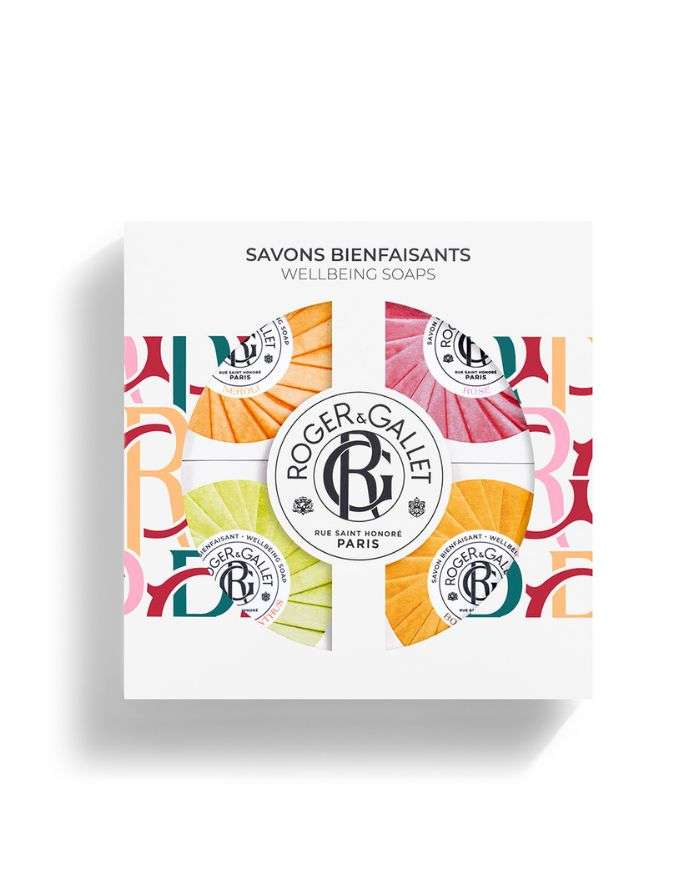 Coffret Roger et Gallet : 4 Savons Parfumés de 50g