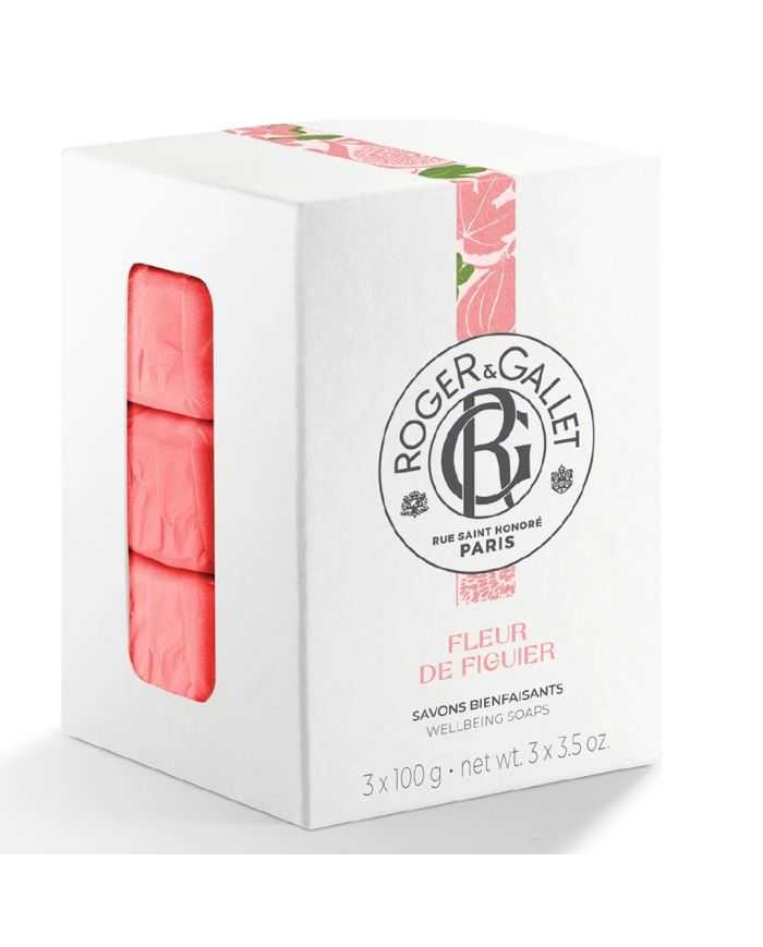 Coffret Savons Bienfaisants Roger et Gallet 300 g – Fleur de Figuier