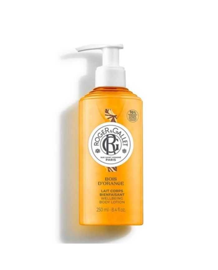 ROGER ET GALLET LAIT CORPS BIENFAISANT BOIS D’ORANGE 250ml – Hydratation éclatante et parfumée