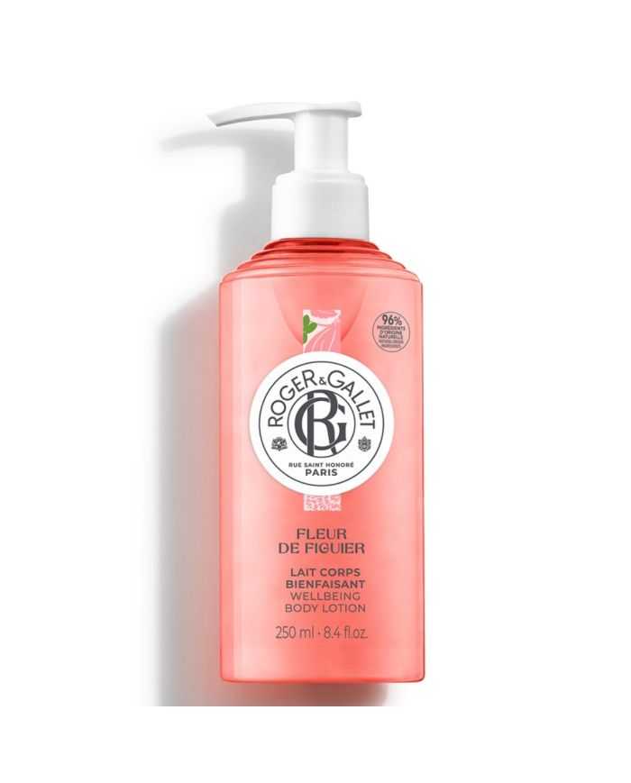 Roger & Gallet Lait Corps Bienfaisant Fleur de Figuier 250ml – Hydratation et Douceur