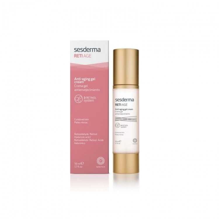 SESDERMA RETI AGE CRÈME GEL ANTI-ÂGE TRIPLE RÉTINOL 50 ML – Révélez l’éclat de votre peau mature