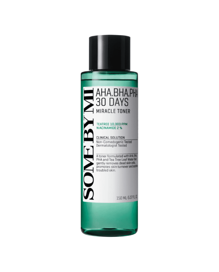 SOMEBYMI AHA BHA PHA 30 DAYS MIRACLE TONER 150ML – Tonique Coréen Révolutionnaire pour une Peau Saine