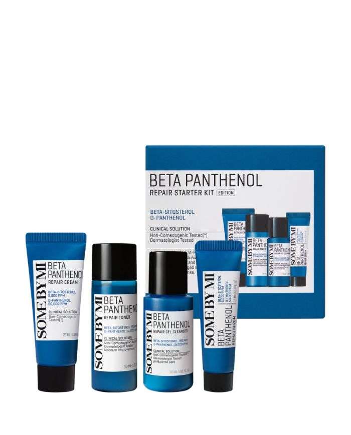 SOMEBYMI BETA PANTHENOL REPAIR STARTER KIT – Mini Routine Réparatrice