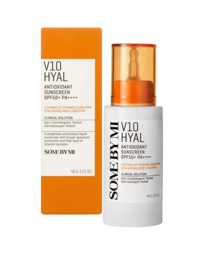 SOMEBYMI V10 HYAL Crème Solaire Antioxydante SPF 50+ – Protection et Éclat