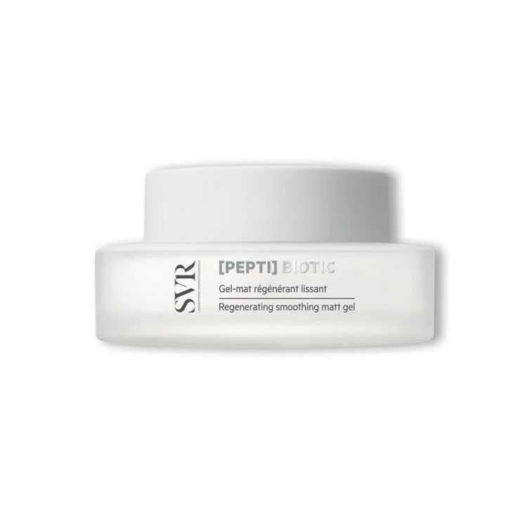 SVR Pepti Biotic Gel Mat Régénérant Lissant 50ml – Pour un Visage Éclatant sans Rides