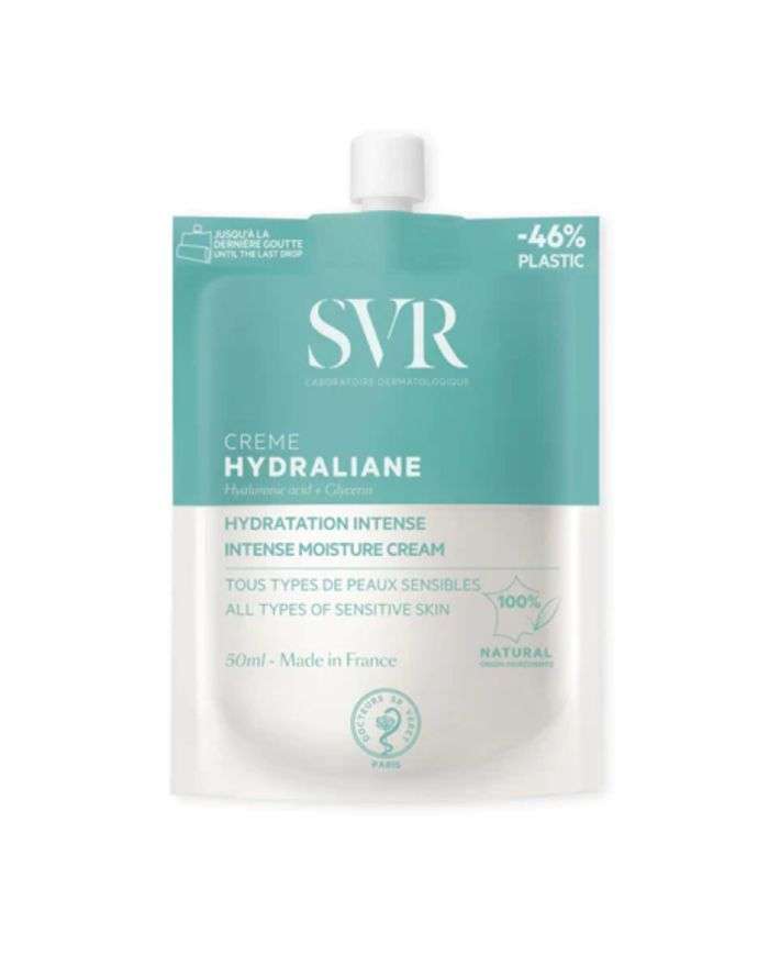 SVR Hydraliane Crème Tous Types de Peaux Sensibles 50 ml – Hydratation Intense pour toute la Famille
