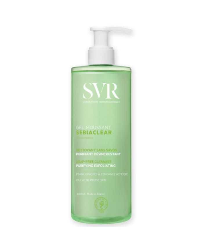 SVR SEBIACLEAR GEL MOUSSANT 400 ML – Nettoyage Doux Pour Peaux à Tendance Acnéique