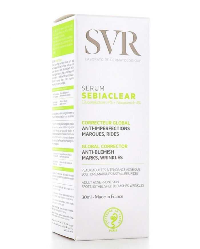 SVR Sebiaclear Sérum Correcteur Global 30 ML – Sérum Anti-Imperfections