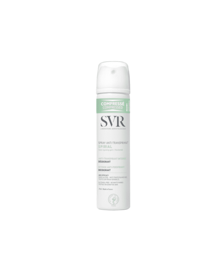 SVR Spiral Spray Déodorant Anti-Transpirant 75 ml - Protection Efficace contre la Transpiration